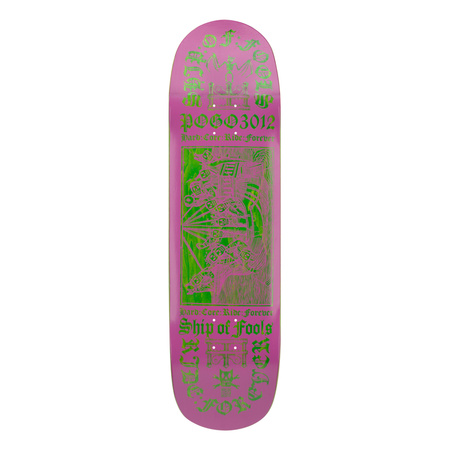 DESKA POGO SHIP OF FOOLS PURPLE GREEN POOL SHP