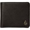 PORTFEL VOLCOM SLIM STONE PU BLACK