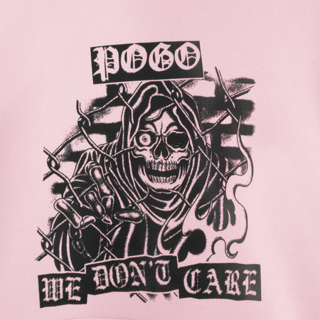 BLUZA POGO HOODIE POSTER PINK KIDS