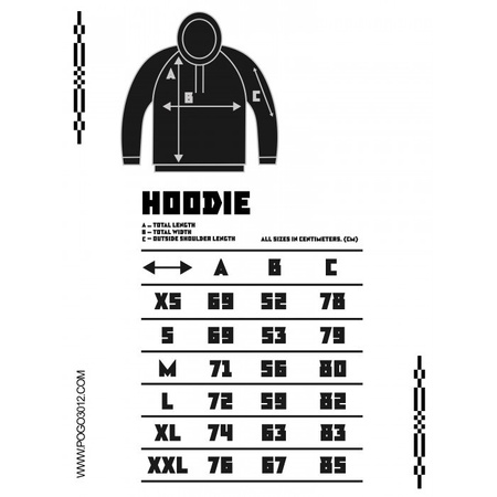 BLUZA POGO HOODIE HCLD BLACK