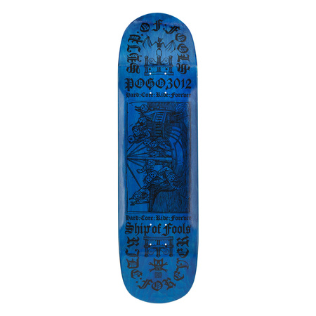 DESKA POGO SHIP OF FOOLS TRANSP BLUE POOL SHP