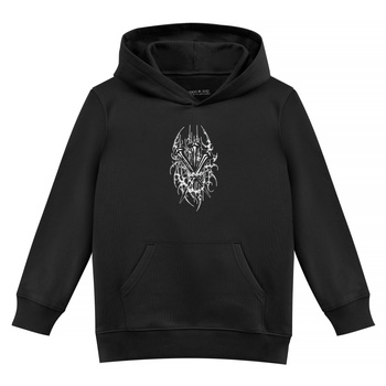 BLUZA POGO HOODIE GWOŹDZIE BLACK KIDS