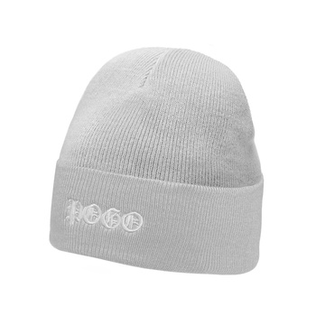 CZAPKA POGO BEANIE GOTYK LIGHT GREY