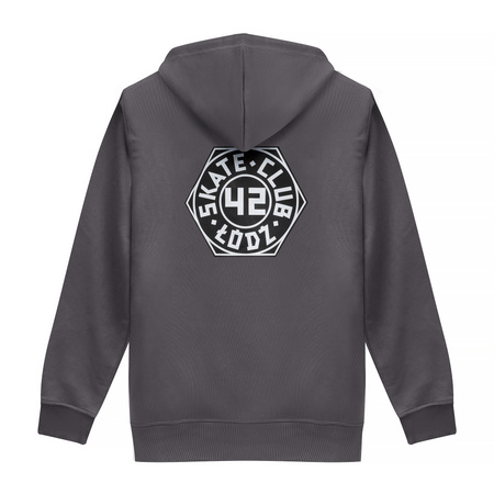 BLUZA POGO HOODIE ZIP LSC OFFICIAL GRAPHITE