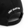 CZAPKA Z DASZKIEM POGO ŁÓDŹ SKATE CLUB BLACK