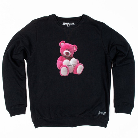 BLUZA POGO CREW MIŚ BLACK