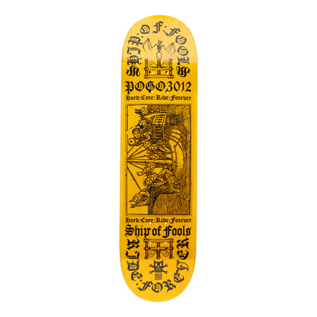 DESKA POGO SHIP OF FOOLS TRANSP YELLOW MED