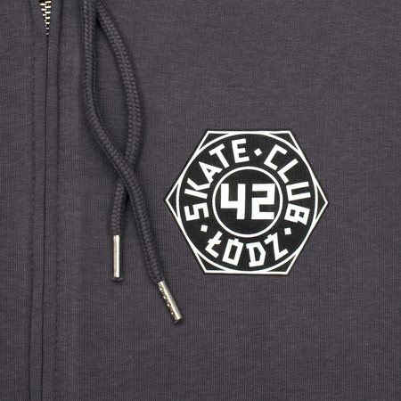 BLUZA POGO HOODIE ZIP LSC OFFICIAL GRAPHITE
