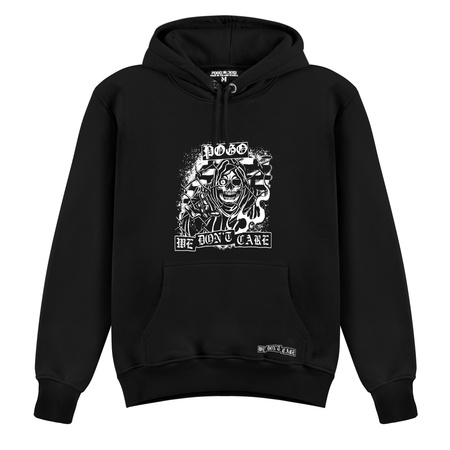 BLUZA POGO HOODIE POSTER BLACK