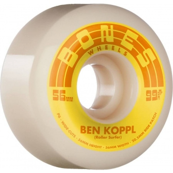 KOŁA BONES KOPPL ROLLERSURFER WIDE STF V6 99A 56MM