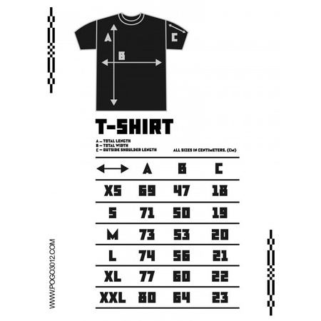 T-SHIRT POGO MAGMA RED BLACK