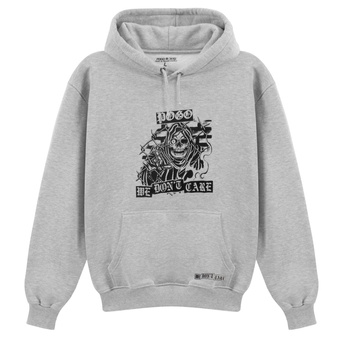 BLUZA POGO HOODIE POSTER GREY