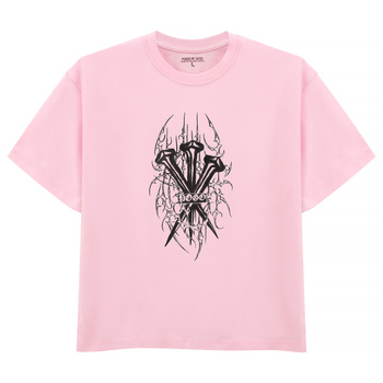 T-SHIRT POGO GWOŹDZIE PINK