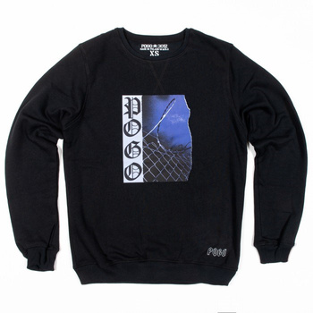 BLUZA POGO CREW FENCE BLACK XS