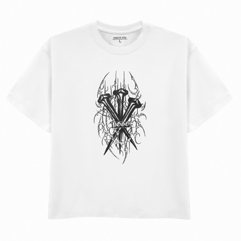 T-SHIRT POGO GWOŹDZIE WHITE